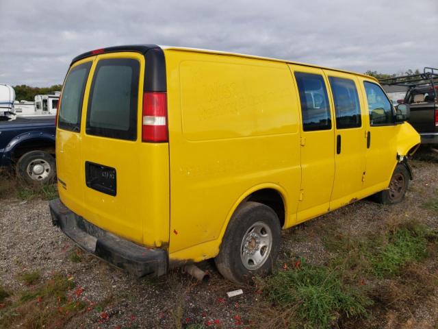 1GCWGFCB0D1902184 - 2013 CHEVROLET EXPRESS G2 YELLOW photo 4