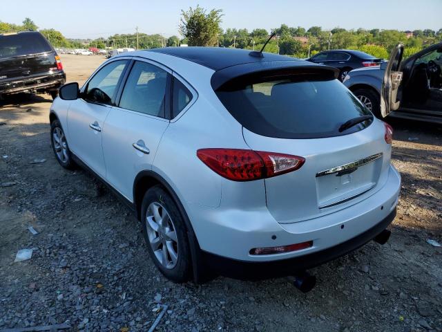 JNKAJ09F68M354522 - 2008 INFINITI EX35 BASE Սպիտակ լուսանկար 3