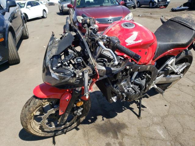 MLHRC7401E5001201 - 2014 HONDA CBR650 F RED photo 9