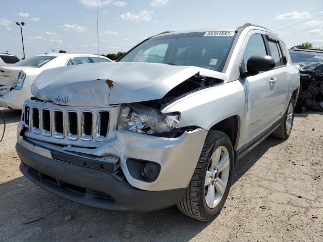 1C4NJCBB0CD503706 - 2012 JEEP COMPASS SP GRAY photo 2