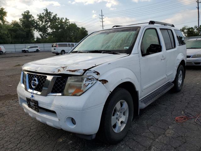 5N1AR18U77C630822 - 2007 NISSAN PATHFINDER WHITE photo 2