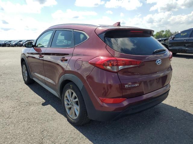 KM8J3CA42JU625827 - 2018 HYUNDAI TUCSON SEL MAROON photo 3