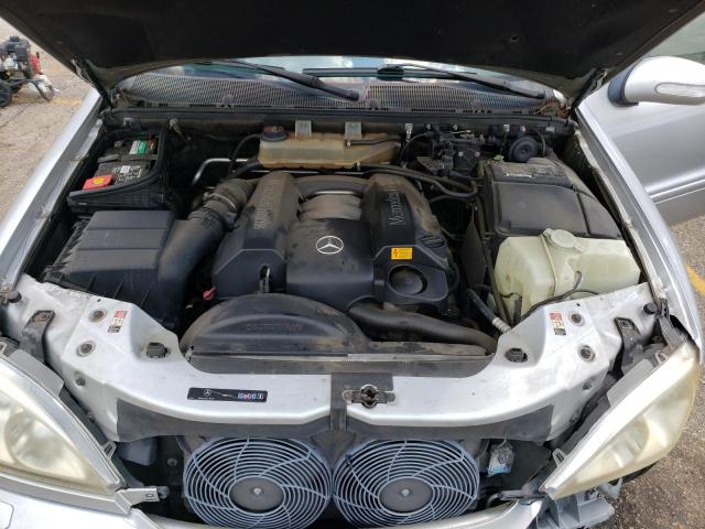 4JGAB54E52A365431 - 2002 MERCEDES-BENZ ML 320 SILVER photo 7