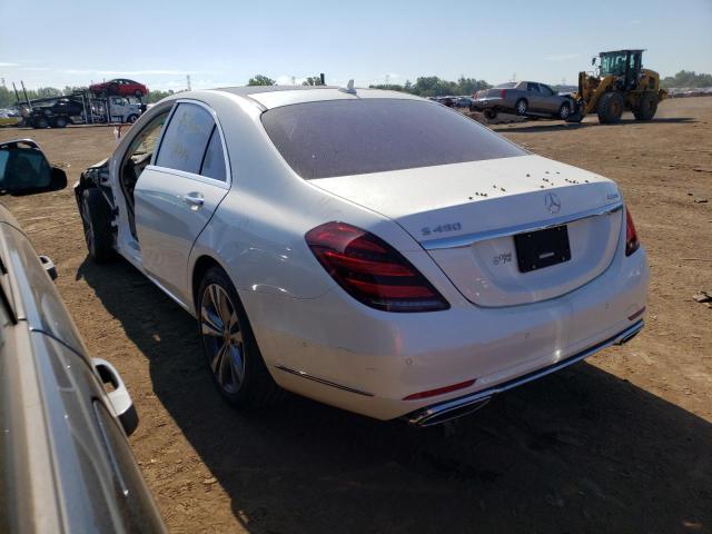 WDDUG6EB1LA503311 - 2020 MERCEDES-BENZ S 450 4MAT WHITE photo 3