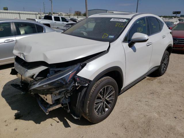 JTJGGCEZ6N5002510 - 2022 LEXUS NX 350 WHITE photo 2