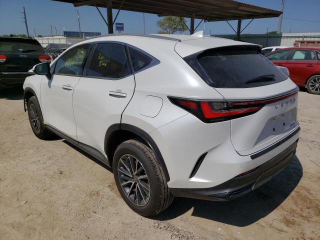 JTJGGCEZ6N5002510 - 2022 LEXUS NX 350 WHITE photo 3