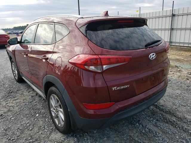 KM8J33A47JU810049 - 2018 HYUNDAI TUCSON SEL RED photo 3