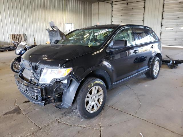 2FMDK48C78BA51678 - 2008 FORD EDGE SEL BLACK photo 2