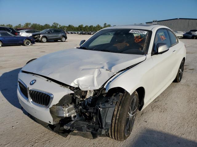 WBA2J7C57K7D23297 - 2019 BMW M240XI WHITE photo 2