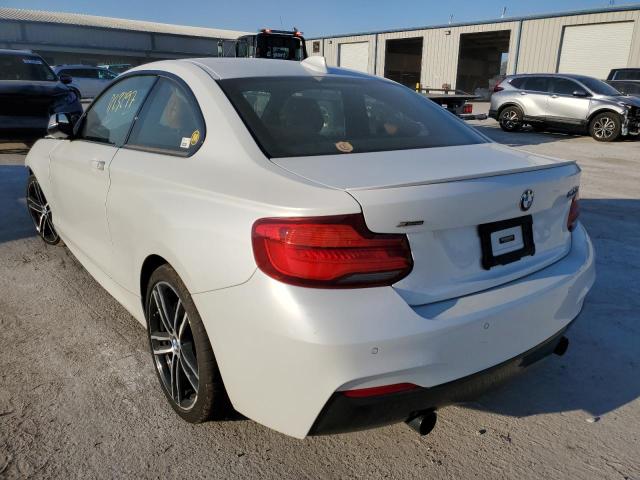 WBA2J7C57K7D23297 - 2019 BMW M240XI WHITE photo 3