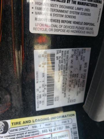 5LMFL27587LJ17518 - 2007 LINCOLN NAVIGATOR შავი ფოტო 10