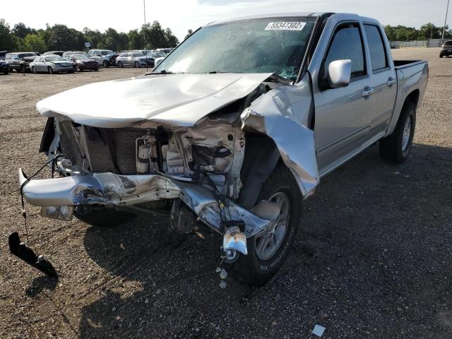 1GCHTCFE3C8166968 - 2012 CHEVROLET COLORADO L SILVER photo 2