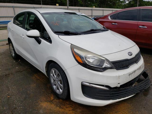 KNADM4A3XG6687028 - 2016 KIA RIO LX WHITE photo 1