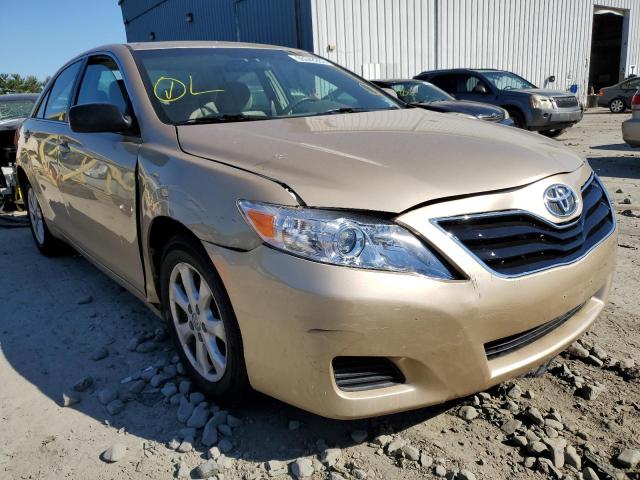 4T1BF3EK4BU665705 - 2011 TOYOTA CAMRY BASE GOLD photo 1