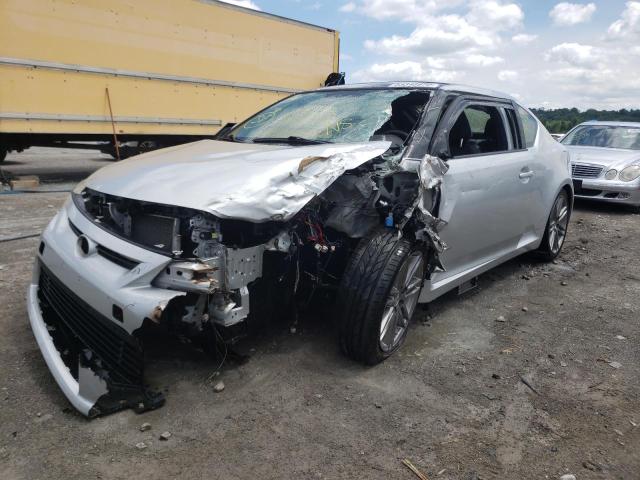 JTKJF5C78D3053485 - 2013 TOYOTA SCION TC 银色 照片 2