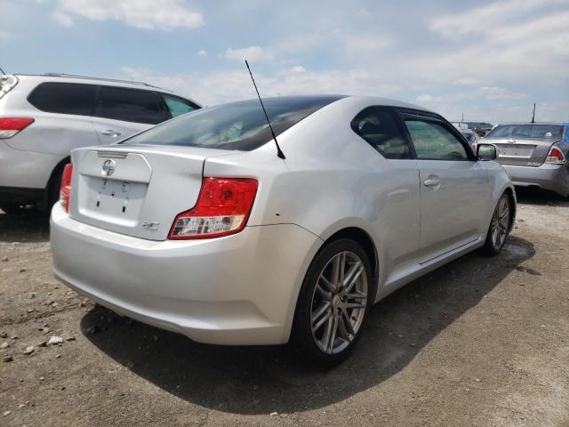 JTKJF5C78D3053485 - 2013 TOYOTA SCION TC 银色 照片 4