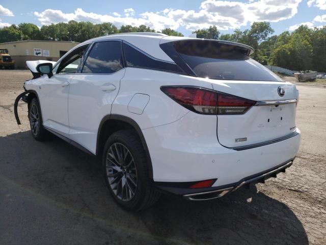 2T2YZMDAXLC231870 - 2020 LEXUS RX 350 F-S WHITE photo 3