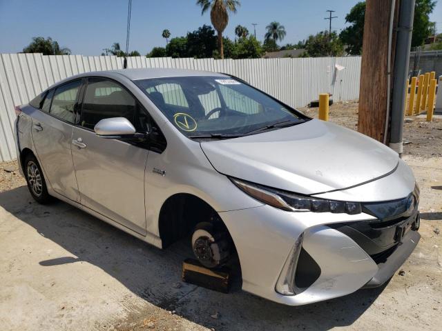 JTDKARFPXK3117066 - 2019 TOYOTA PRIUS PRIM 银色 照片 1