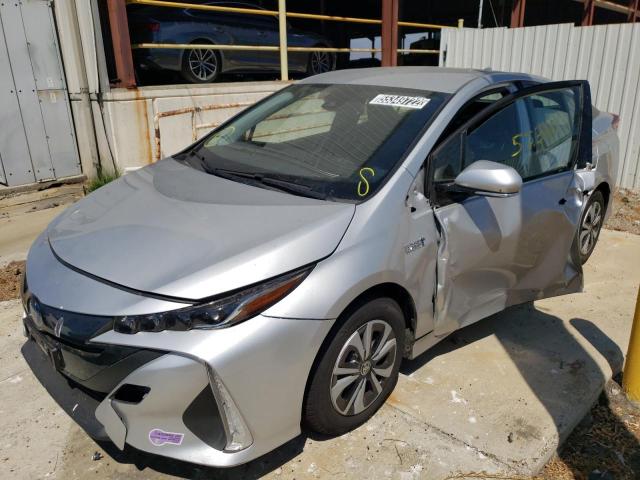 JTDKARFPXK3117066 - 2019 TOYOTA PRIUS PRIM 银色 照片 2