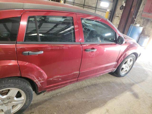 1B3HB48B88D546206 - 2008 DODGE CALIBER SX RED photo 9