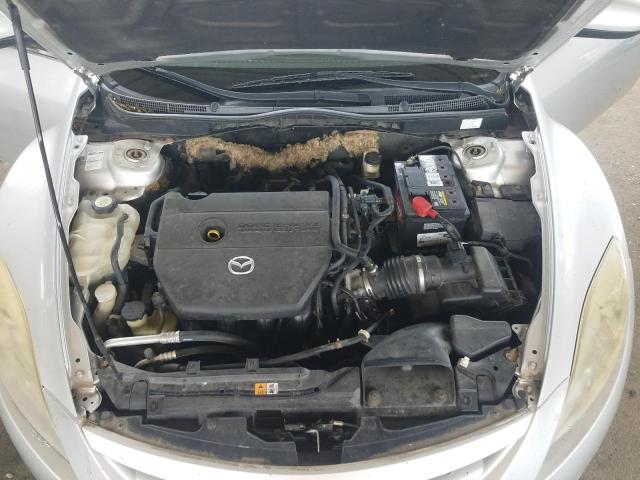 1YVHZ8BH6A5M10360 - 2010 MAZDA 6 I SILVER photo 7