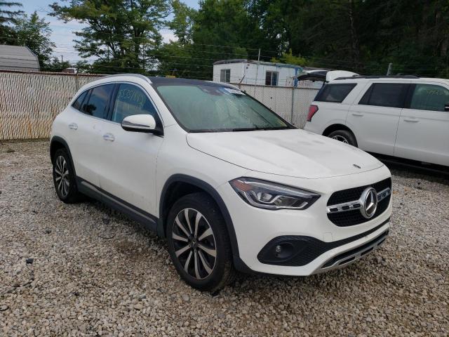 W1N4N4HB8MJ205123 - 2021 MERCEDES-BENZ GLA 250 4M WHITE photo 1