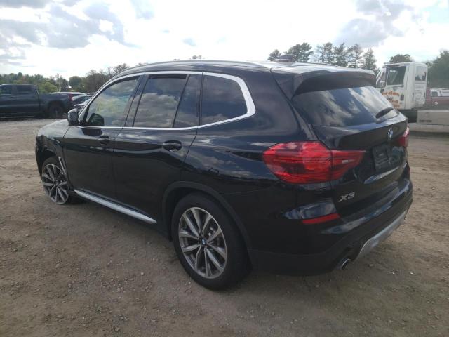 5UXTR9C50KLE15269 - 2019 BMW X3 XDRIVE3 BLACK photo 3