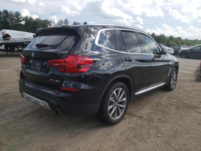 5UXTR9C50KLE15269 - 2019 BMW X3 XDRIVE3 BLACK photo 4