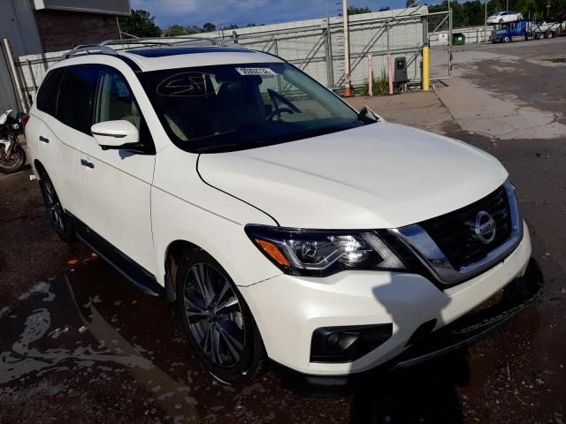 5N1DR2MN1KC648503 - 2019 NISSAN PATHFINDER WHITE photo 1