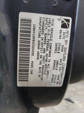 1G8AY12P84Z224335 - 2004 SATURN ION REDLIN Mavi foto 10