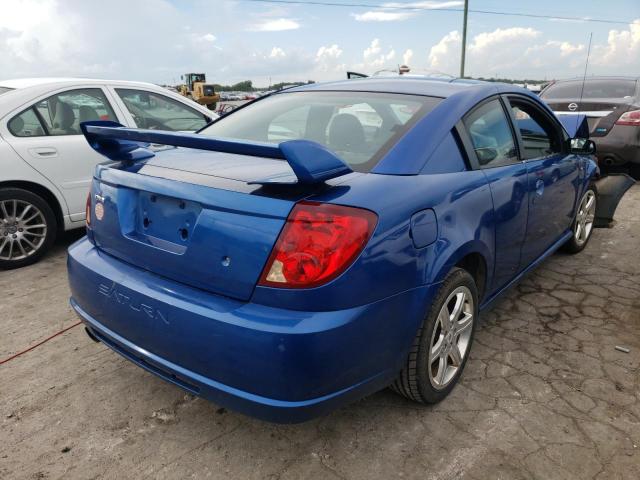 1G8AY12P84Z224335 - 2004 SATURN ION REDLIN Mavi foto 4