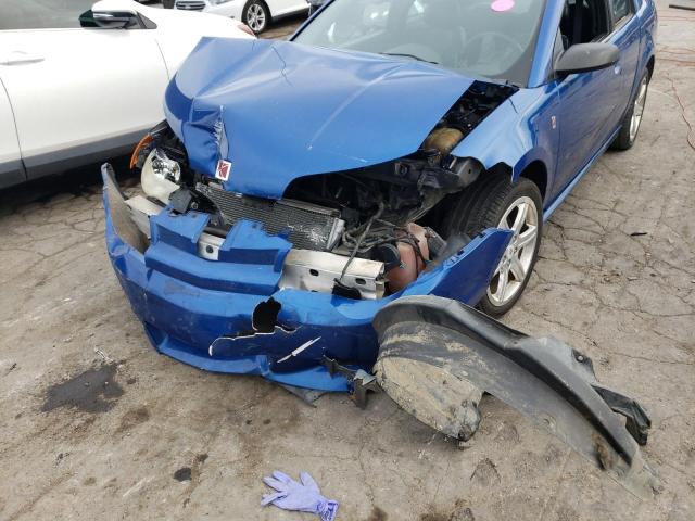 1G8AY12P84Z224335 - 2004 SATURN ION REDLIN BLUE photo 9