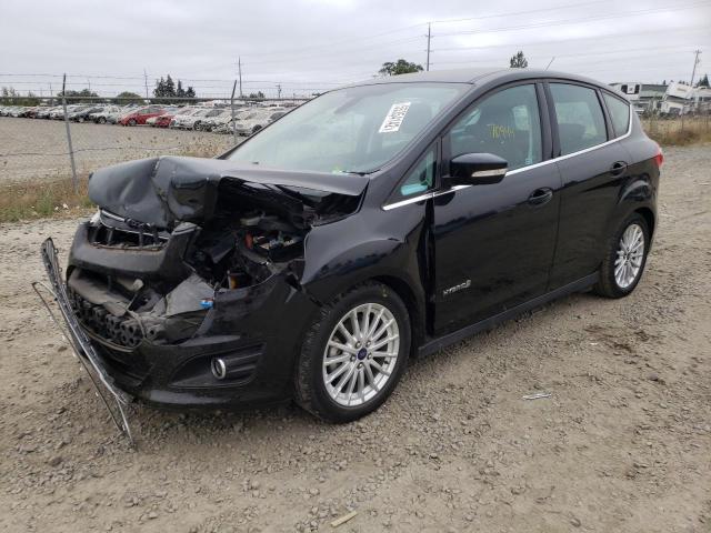 1FADP5BU7EL503546 - 2014 FORD C-MAX SEL BLACK photo 2