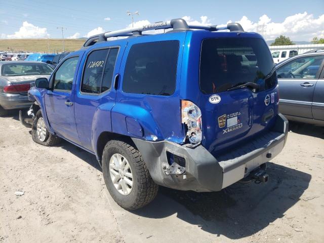 5N1AN0NWXDN825731 - 2013 NISSAN XTERRA X BLUE photo 3