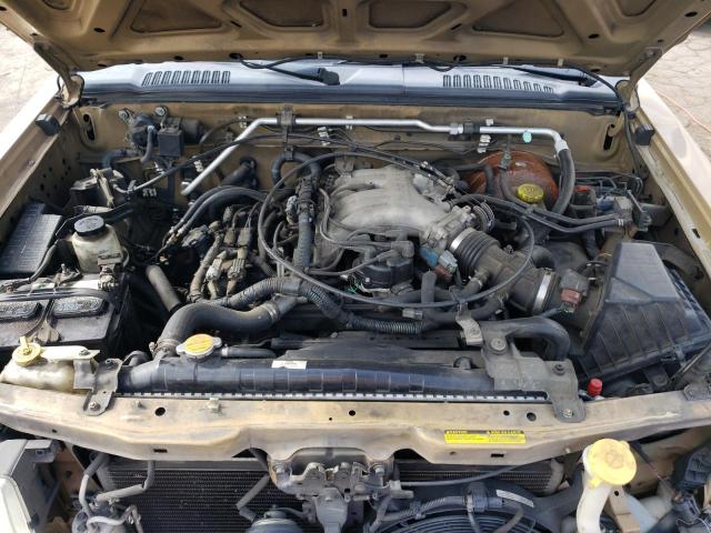 5N1ED28T71C551185 - 2001 NISSAN XTERRA TAN photo 7