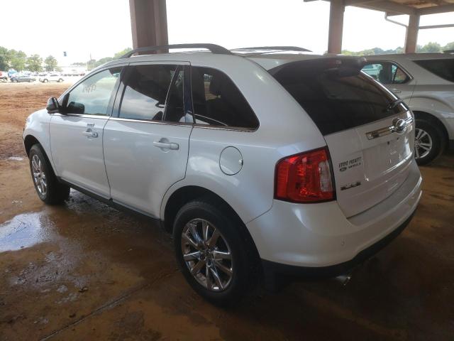 2FMDK3KC0DBA22620 - 2013 FORD EDGE LIMIT WHITE photo 3