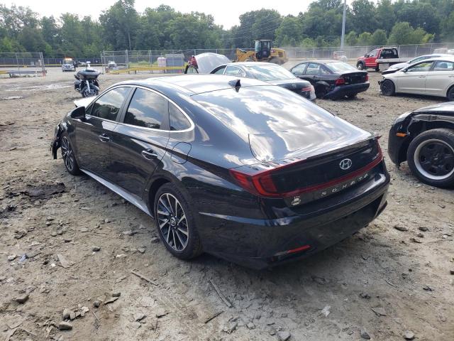 5NPEH4J29MH065850 - 2021 HYUNDAI SONATA LIM BLACK photo 3