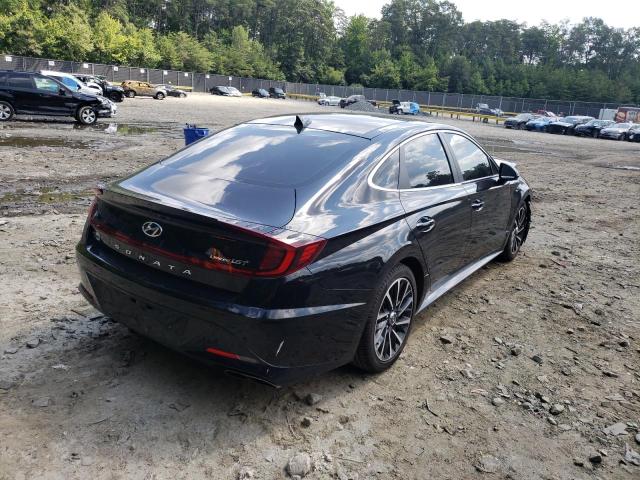 5NPEH4J29MH065850 - 2021 HYUNDAI SONATA LIM BLACK photo 4