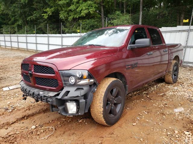 1C6RR6KT0LS116595 - 2020 RAM 1500 CLASS MAROON photo 2