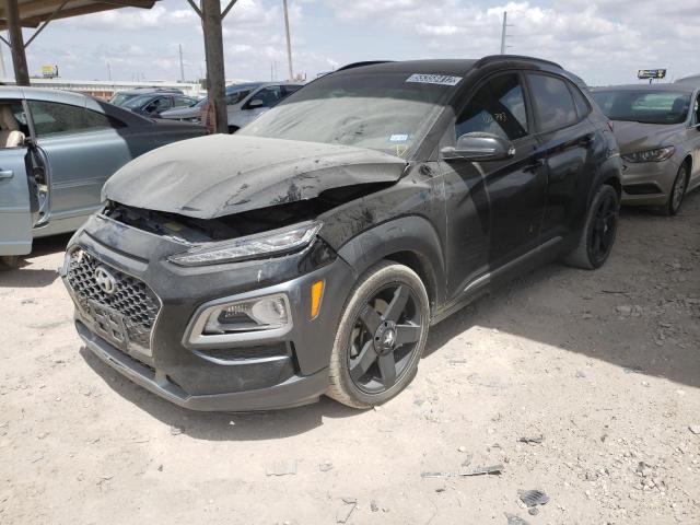 KM8K33A50JU077226 - 2018 HYUNDAI KONA LIMIT BLUE photo 2