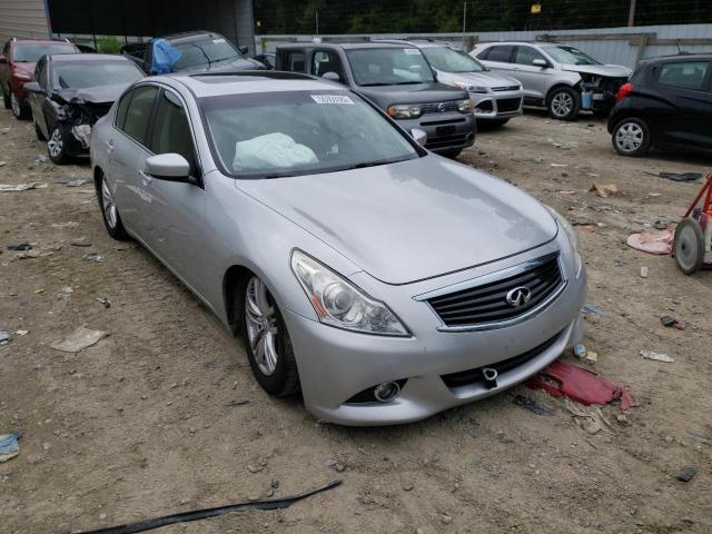 JN1CV6AR2DM358278 - 2013 INFINITI G37 SILVER photo 1