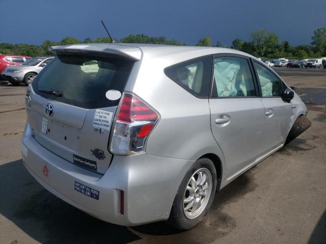 JTDZN3EU5GJ051245 - 2016 TOYOTA PRIUS V SILVER photo 4