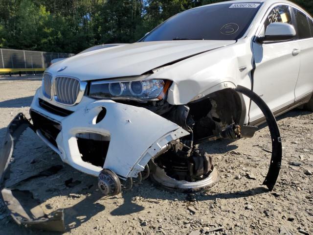 5UXXW3C52G0R21411 - 2016 BMW X4 XDRIVE2 WHITE photo 9