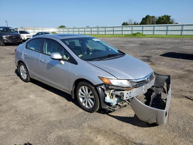 19XFB2F96CE007164 - 2012 HONDA CIVIC EXL Gümüş foto 1