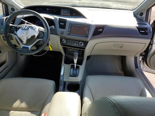 19XFB2F96CE007164 - 2012 HONDA CIVIC EXL Gümüş foto 9