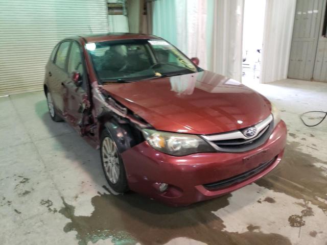 JF1GH6B62AH816566 - 2010 SUBARU IMPREZA 2. BURGUNDY photo 1