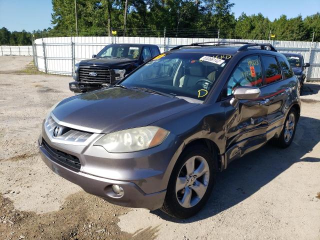 5J8TB18577A013847 - 2007 ACURA RDX TECHNO GRAY photo 2