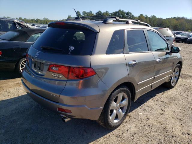 5J8TB18577A013847 - 2007 ACURA RDX TECHNO GRAY photo 4