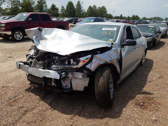 1G11A5SL7EF252444 - 2014 CHEVROLET MALIBU LS SILVER photo 2