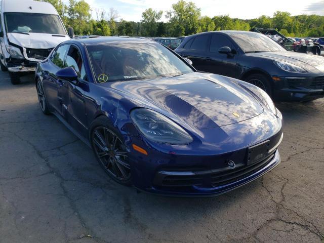 WP0AE2A75LL130971 - 2020 PORSCHE PANAMERA 4 BLUE photo 1